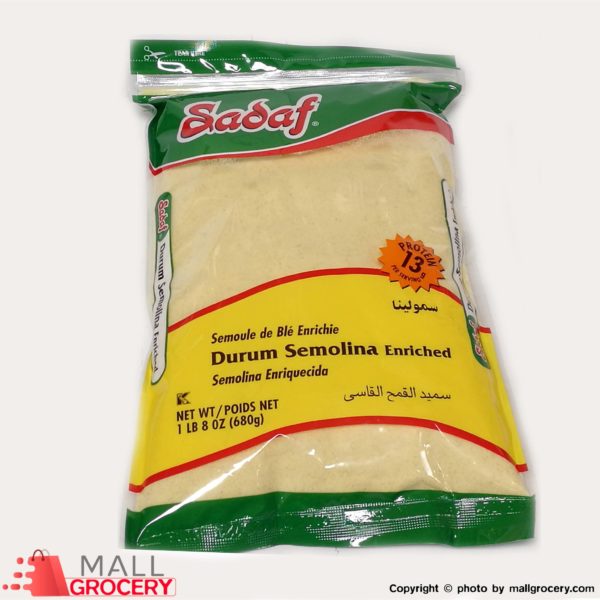 Sadaf-Durum Semolina Enriched 680 Gr 24 Oz