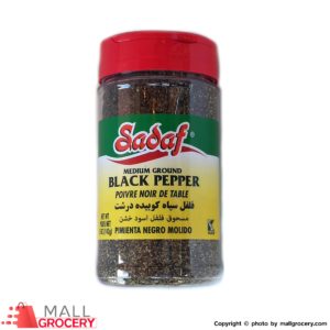 Sadaf-Black Pepper Table Ground 5 Oz 142 Gr