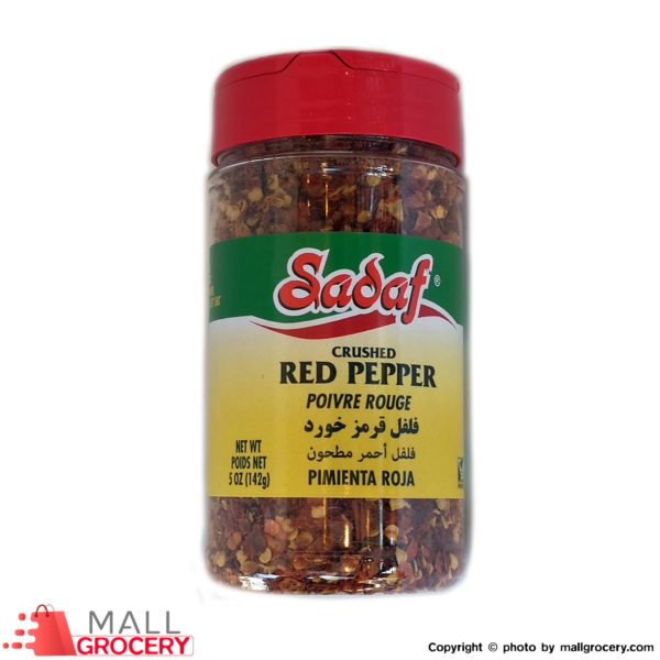 Sadaf-Red Pepper Crushed 5 Oz 142 Gr
