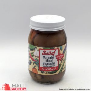 Sadaf-Marinated Mixed Vegetables - Torshi Afghani Tond - 16 Oz 473 Gr