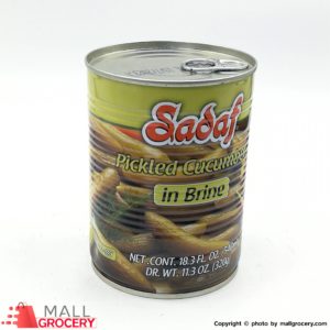 Sadaf-Pickled Cucumbers In Brine 18.3 Oz 518 Gr