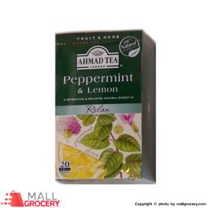 Ahmad-Tea Peppermint Lemon 20 Bags