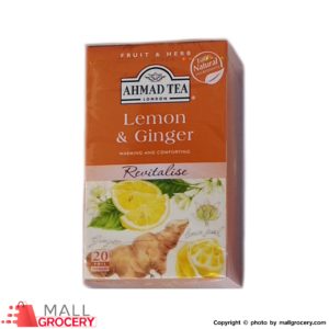 Ahmad-Tea Lemon Ginger 20 Bags