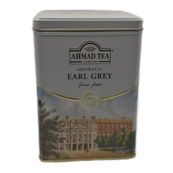 Ahmad-Tea Aromatic Earl Grey Tin 500 Gr 17.63 Oz