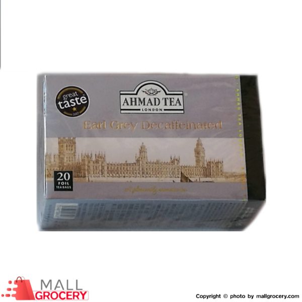 Ahmad-Tea Earl Grey Decaffeinated 20 Bags