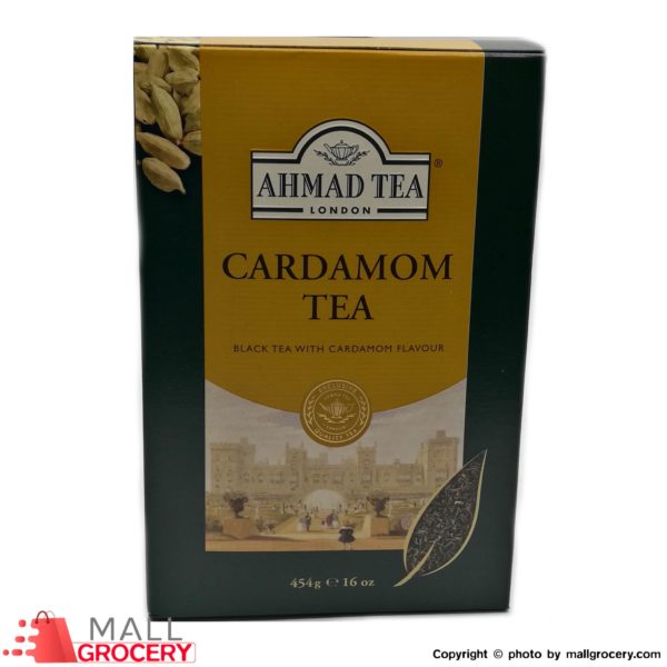Ahmad-Tea Cardamom Box 454 Gr 16 Oz