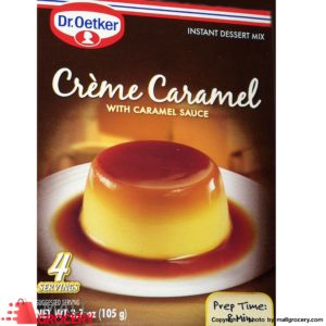 Dr.Oetker-Flan Creme Caramel - 4 Serving 3.7 Oz