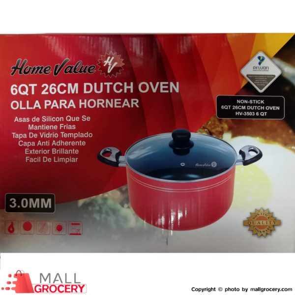 Home Value-6qt 26cm Dutch Oven Hv-3503