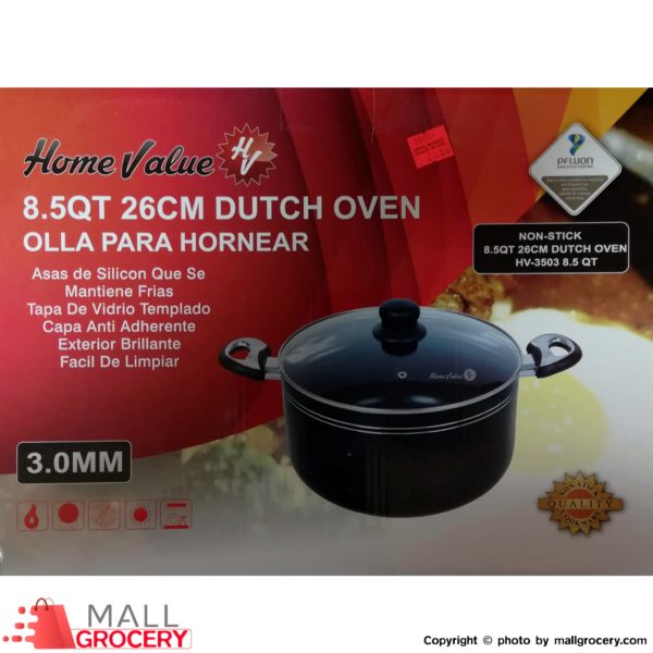 Home Value-8.5qt 26cm Dutch Oven Hv-3503