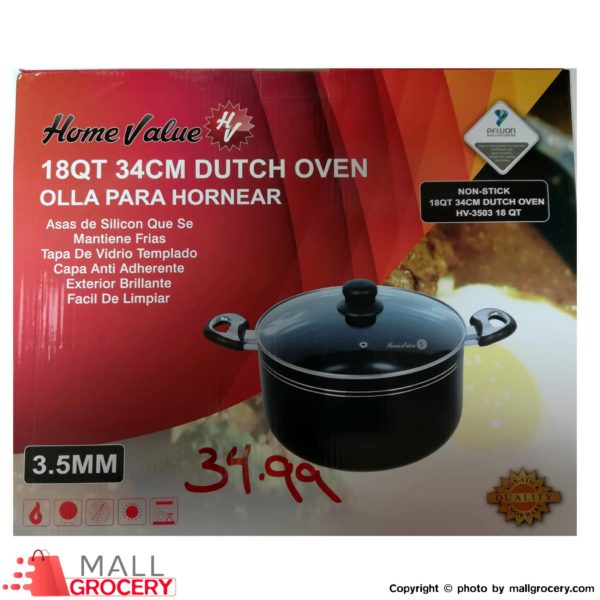 Home Value-18qt 34cm Dutch Oven Hv-3503