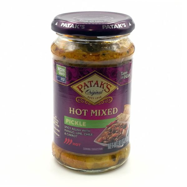 Patak s-Hot Mixed Mango Lime Chile Carrot Spicy Extra Hot 10 Oz 283 Gr India
