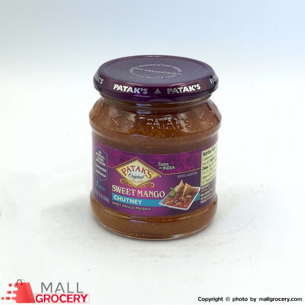Patak s-Sweet Mango Chutney 12 Oz 340 Gr