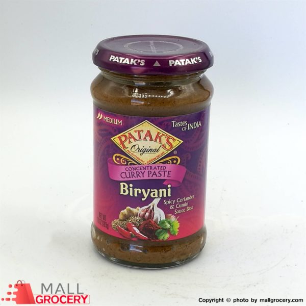 Patak s-Concentrated Curry Paste Biryani 10 Oz 283 Gr