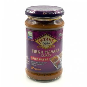 Patak s-Tikka Masala Curry Spice Paste Blend Turmeric Coriander 10 Oz 283 Gr Spices Medium India