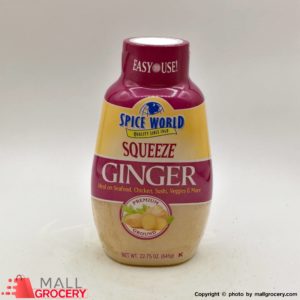 Spice World-Premium Gorund 22.75 Oz 645 Gr- Squeeze Ginger