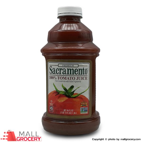 Sacramento-Tomato Juice From Concentrate With Added Ingredients 46 Oz 1.36 Li