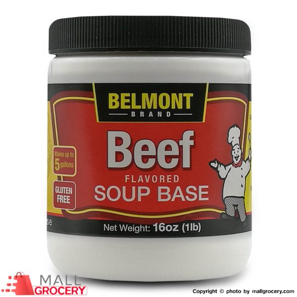 Belmont-Beef Flavored Soup Base 16 Oz 453 Gr