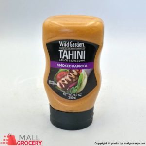 Wild Garden-Tahini Sauce Dressing - Smoked Paprika 9.9 Oz 283 Gr