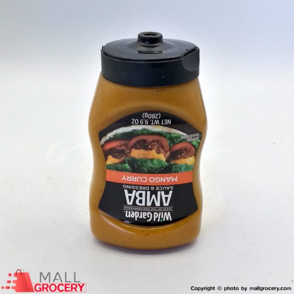 Wild Garden-Amba Sauce Dressing - Mango Curry 9.9 Oz 280 Gr