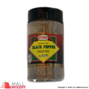 Ziyad-Black Pepper Ground 5 Oz