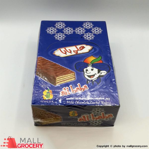 Ali Baba-Milk Chocolate Wafer 24 Pieces - 600 Gr