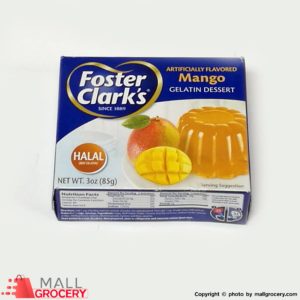 Foster Clarks-Artificially Flavored Mango Gelatin Dessert 3 Oz