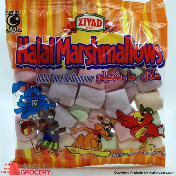 Ziyad-Halal Marshmallows 8.82 Oz 250 Gr