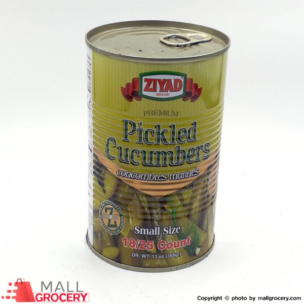 Ziyad Premium-Pickled Cucumbers Small Size 13 Oz 368 Gr