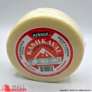 Krinos-Kashkaval - Firm Ripened Cheese - Sheeps Cheese 0.5kg Wheel