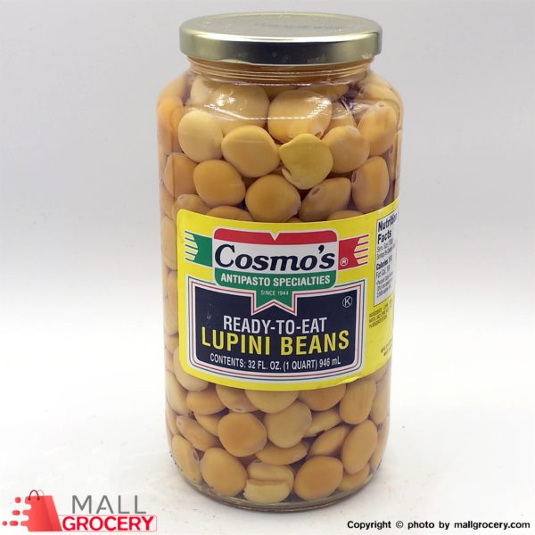Lupini Beans 32 Oz 907 G-Cosmo S Ready To Eat