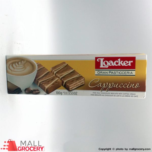 Loacker-Gran Pasticceria Cappuccino 3.53 Oz 100 Gr