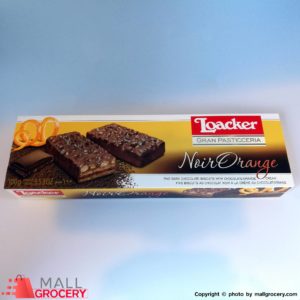 Loacker-Noir Orange Biscuit 3.53 Oz 100 Gr