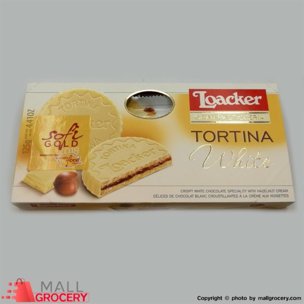 Loacker-Gran Pasticceria Tortina White 4.410 Oz 125 Gr