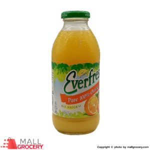 Everfresh-Pure 100 Orange Juice 200 VITAMIN C 16Fl OZ 473 ml