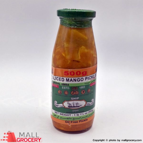 Ship-Sliced Mango Pickle Oil Free Pickle 500 G