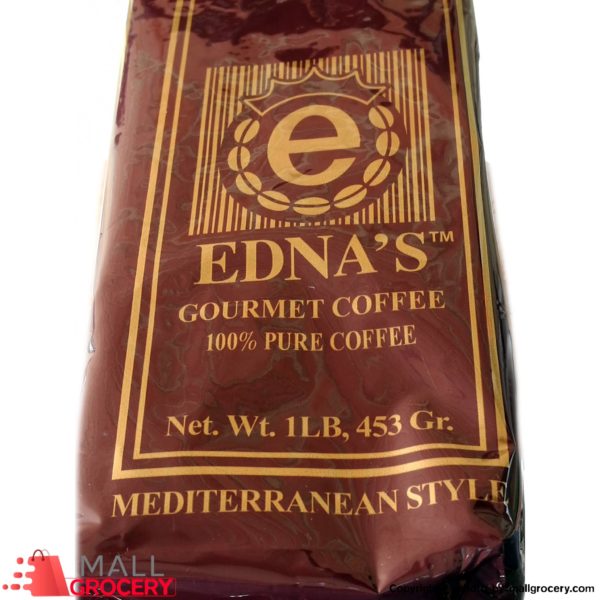 Edna S Gourmet Coffee 100-Pure Coffee 453 Gr