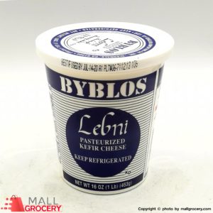 Byblos-Lebni Pasteurized Kefir Cheese 16 Oz 453 Gr