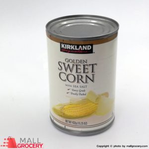 Kirkland-Golden Sweet Corn With Sea Salt 15.25 Oz 432 Gr