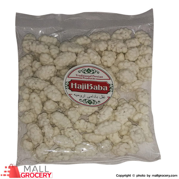 HajiBaba-Almond Noghl Urmia 14 Oz 400 Gr