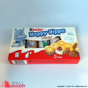 Kinder-Happy Hippo Cacao 100 Gr - 5 Riegel