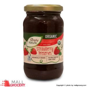 Simply Nature-Organic Strawberry Preserves 11 Oz 312 Gr