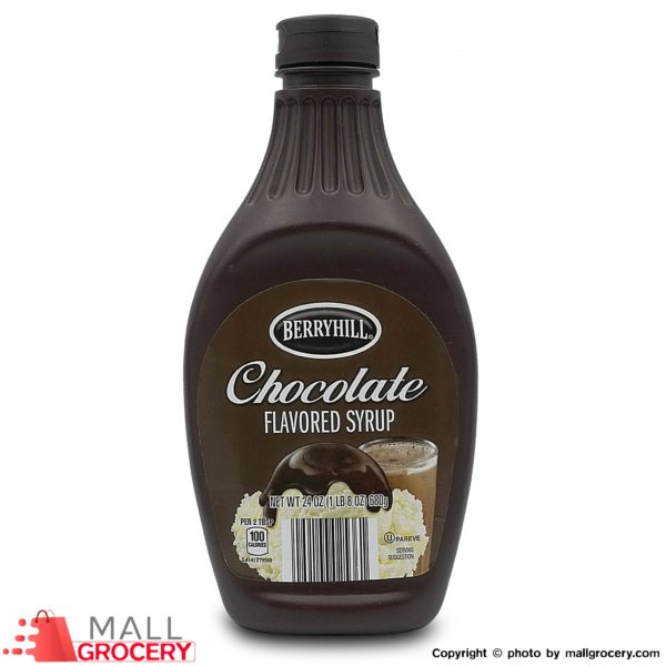 Berryhill-Chocolate Flavored Syrup 24 Oz 680 Gr