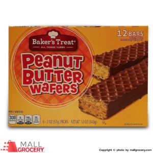 Baker s Treat Peanut Butter Wafers 6x2 Oz 56 Gr