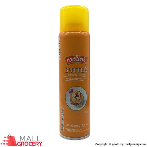 Carlini-Butter Flavor Spray Oil 8 Oz 227 Gr