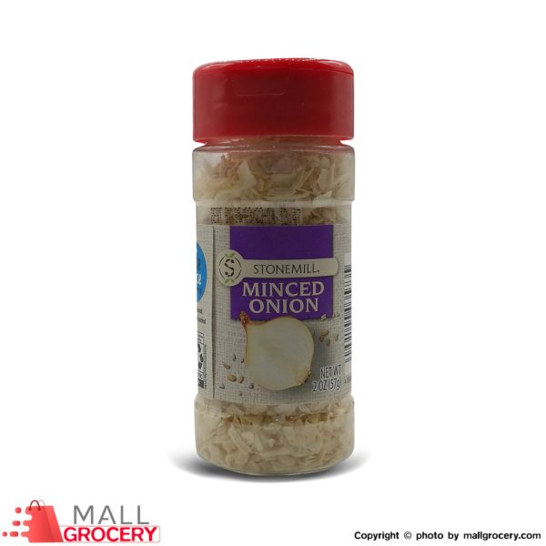 Stonemill-Minced Onion 2 Oz 57 Gr