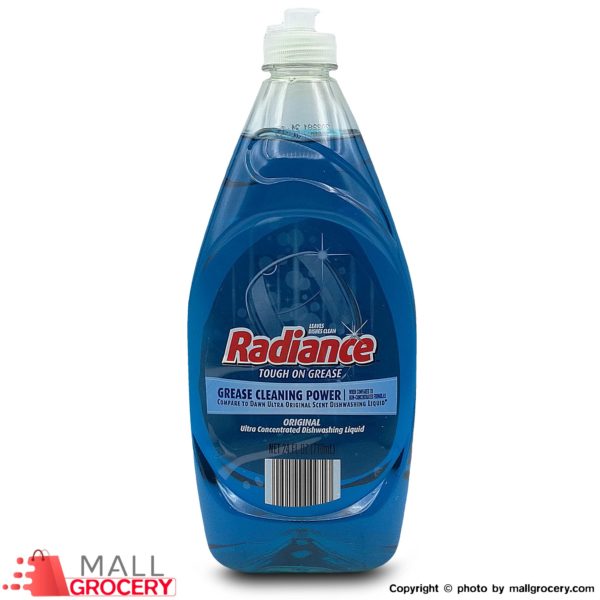 Radiance-Grease Cleaning Power Dishwashing Liquid Original Blue 24 Fl Oz 710 Ml