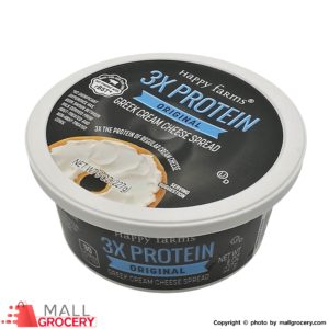 Happy Farms-3xprotein Original Greek Cream Cheese Spread 8 oz 277 G