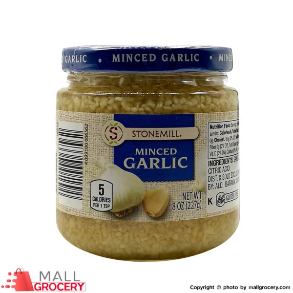 Stonemill-Minced Garlic 7 Oz 198 Gr