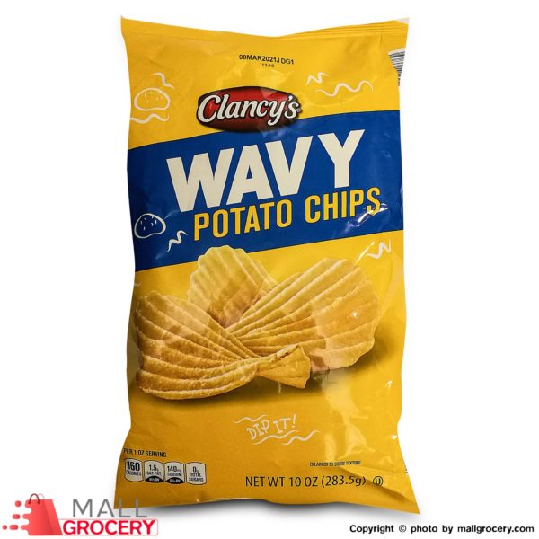 Clancy s-Wavy Potato Chips 10 Oz 283.5 Gr