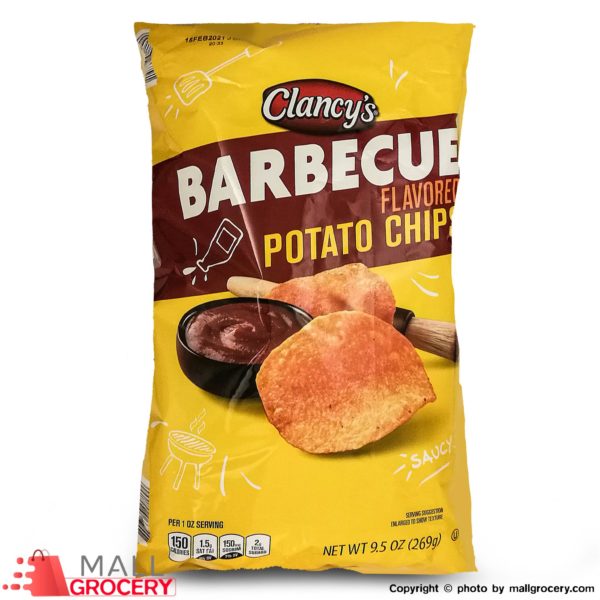 Clancy s-Barbecue Potato Chips 9.5 Oz 269 Gr